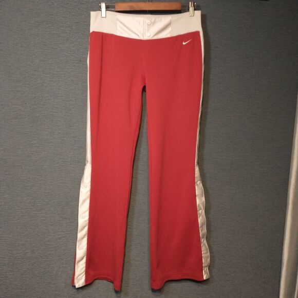 Nike, vintage inspired style partial button pants medium * - Picture 1 of 5